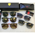 Polarized Oval Fesyen Sunglasses untuk Memandu